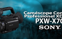 Sony : PXW-X70 caméscope compact professionnel XDCAM compatible 4k